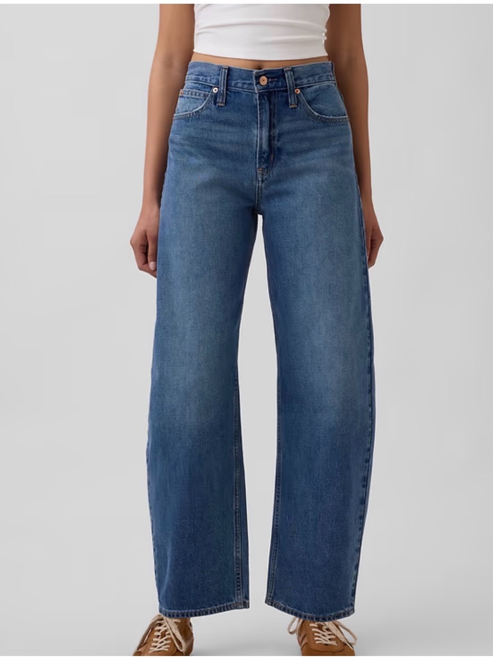 GAP Barrel High Rise Jeans
Size 32 / 14R
Excellent Used Condition - Picture 7 of 7